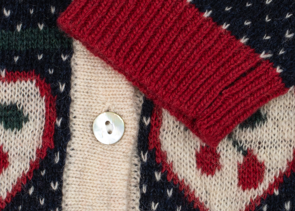 Konges Sløjd A/S KNITTED CARDIGANS cherry