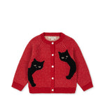 Konges Sløjd A/S KNITTED CARDIGANS cat rouge