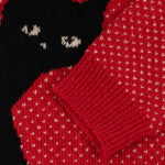 Konges Sløjd A/S KNITTED CARDIGANS cat rouge