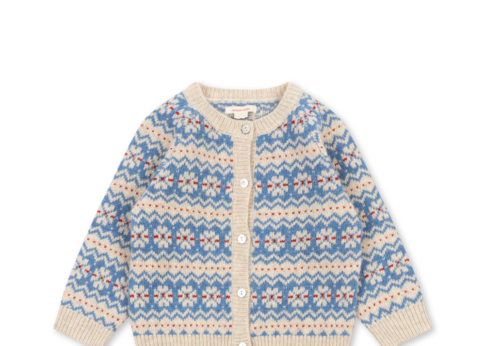 Konges Sløjd A/S KNITTED CARDIGANS blue multi