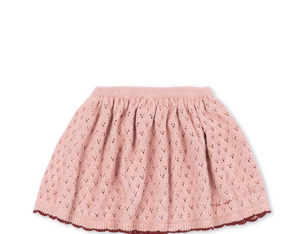 Konges Sløjd A/S KNITTED SKIRTS mellow rose