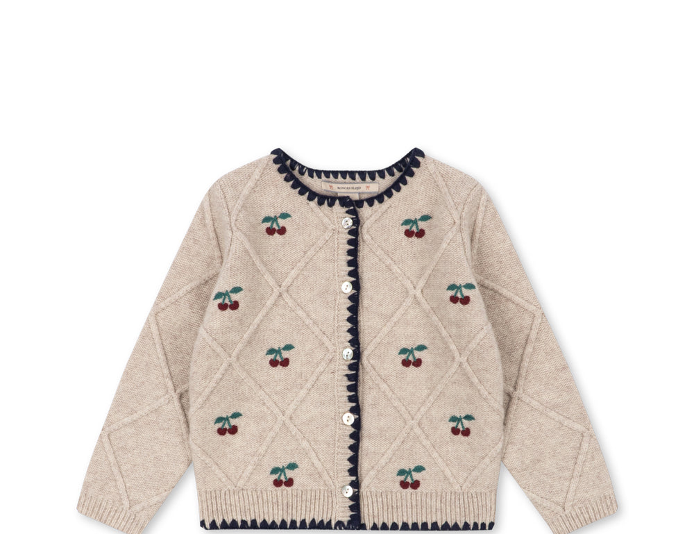 Konges Sløjd A/S KNITTED CARDIGANS off white
