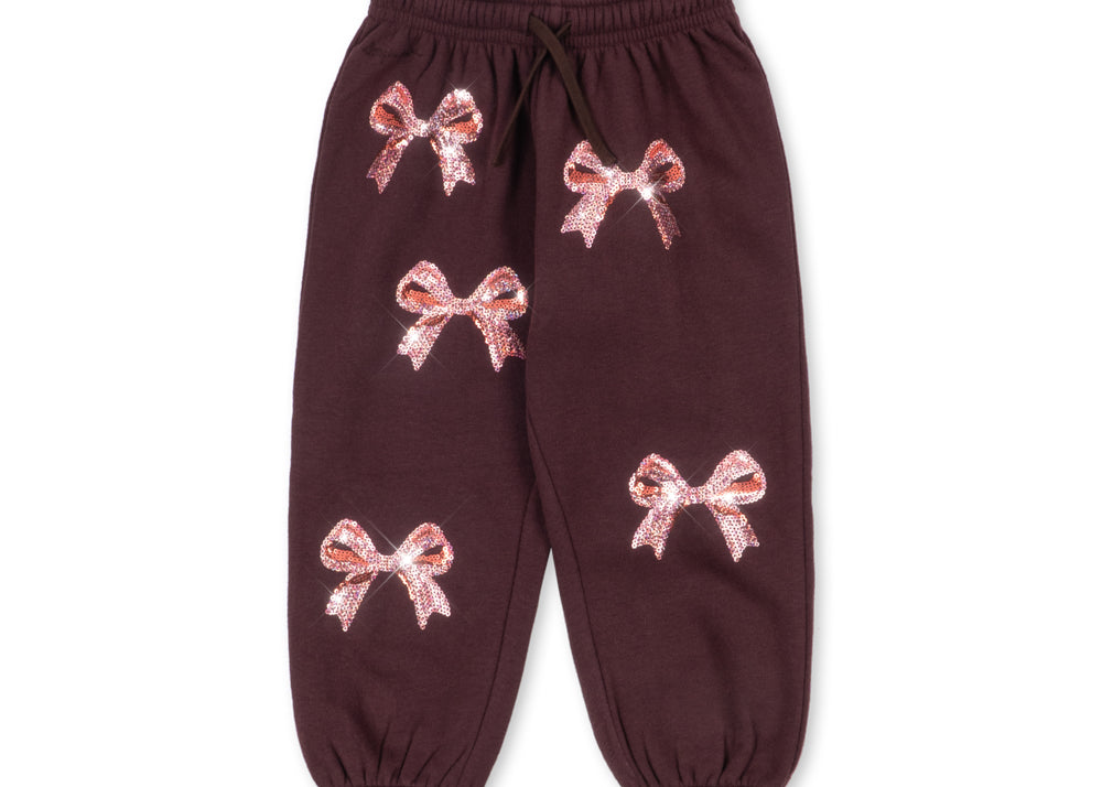 Konges Sløjd A/S JERSEY PANTS decadent chocolate