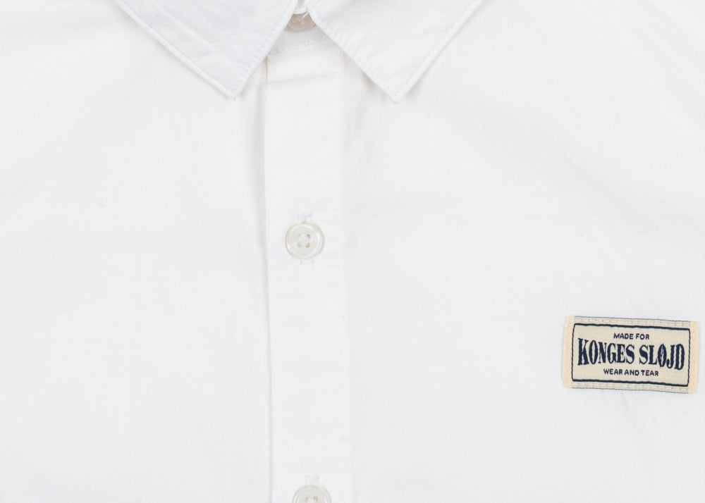 Konges Sløjd A/S WOVEN SHIRTS optic white
