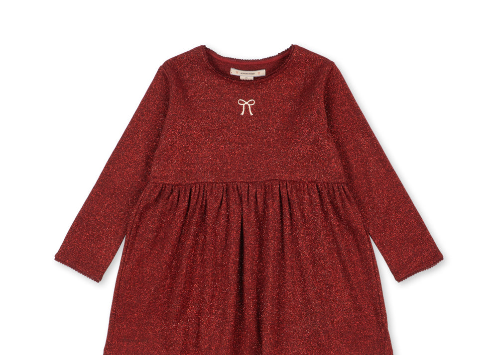 Konges Sløjd A/S JERSEY DRESSES red dahlia