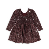 Konges Sløjd A/S JERSEY DRESSES decadent chocolate