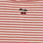 Konges Sløjd A/S JERSEY BLOUSES rose cream stripe