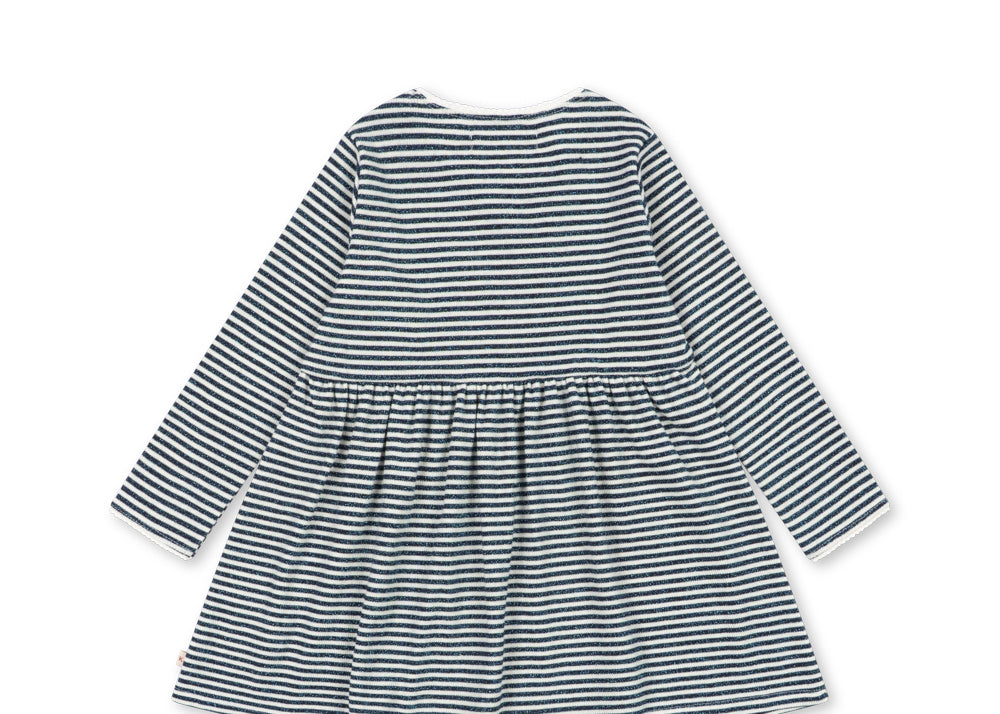 Konges Sløjd A/S JERSEY DRESSES stripe eclipse