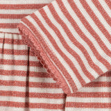 Konges Sløjd A/S JERSEY DRESSES rose cream stripe