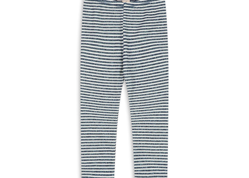 Konges Sløjd A/S JERSEY PANTS stripe eclipse