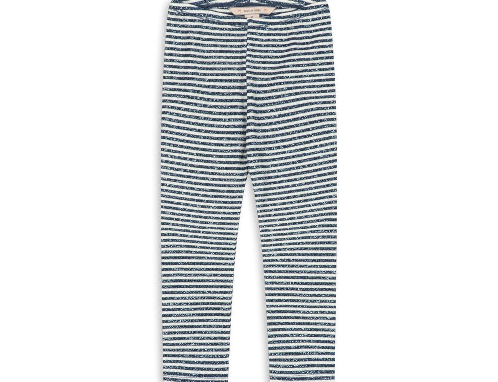 Konges Sløjd A/S JERSEY PANTS stripe eclipse