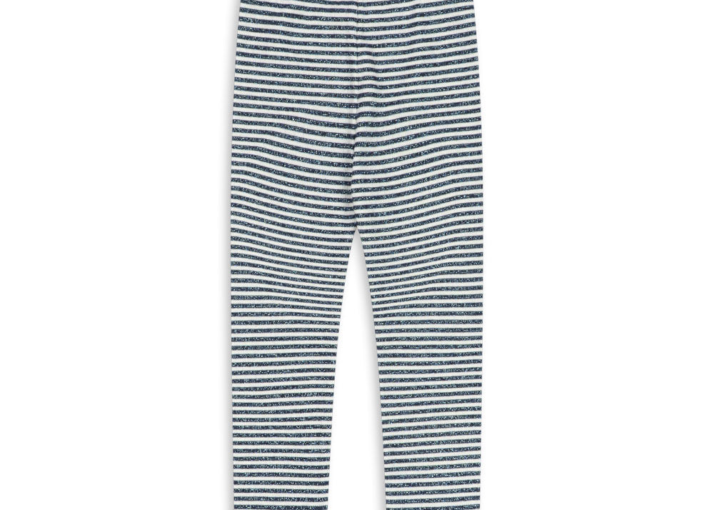 Konges Sløjd A/S JERSEY PANTS stripe eclipse