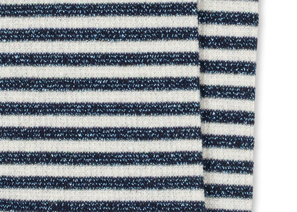 Konges Sløjd A/S JERSEY PANTS stripe eclipse