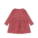 Konges Sløjd A/S JERSEY DRESSES pinky stripe