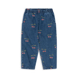 Konges Sløjd A/S WOVEN PANTS ma grande cerise denim