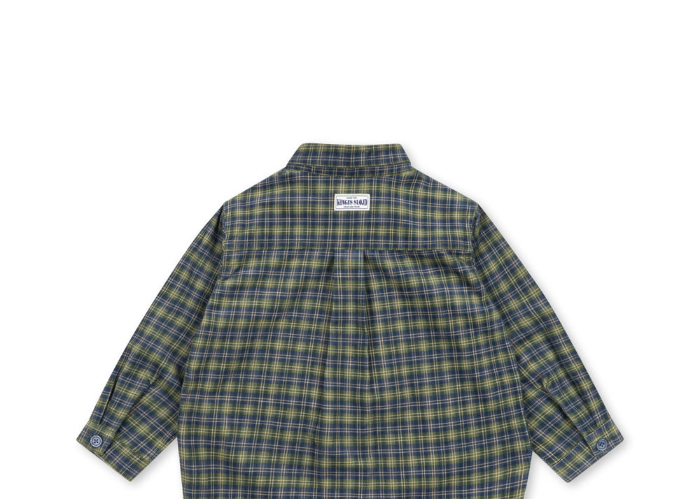 Konges Sløjd A/S WOVEN SHIRTS laurel blue check