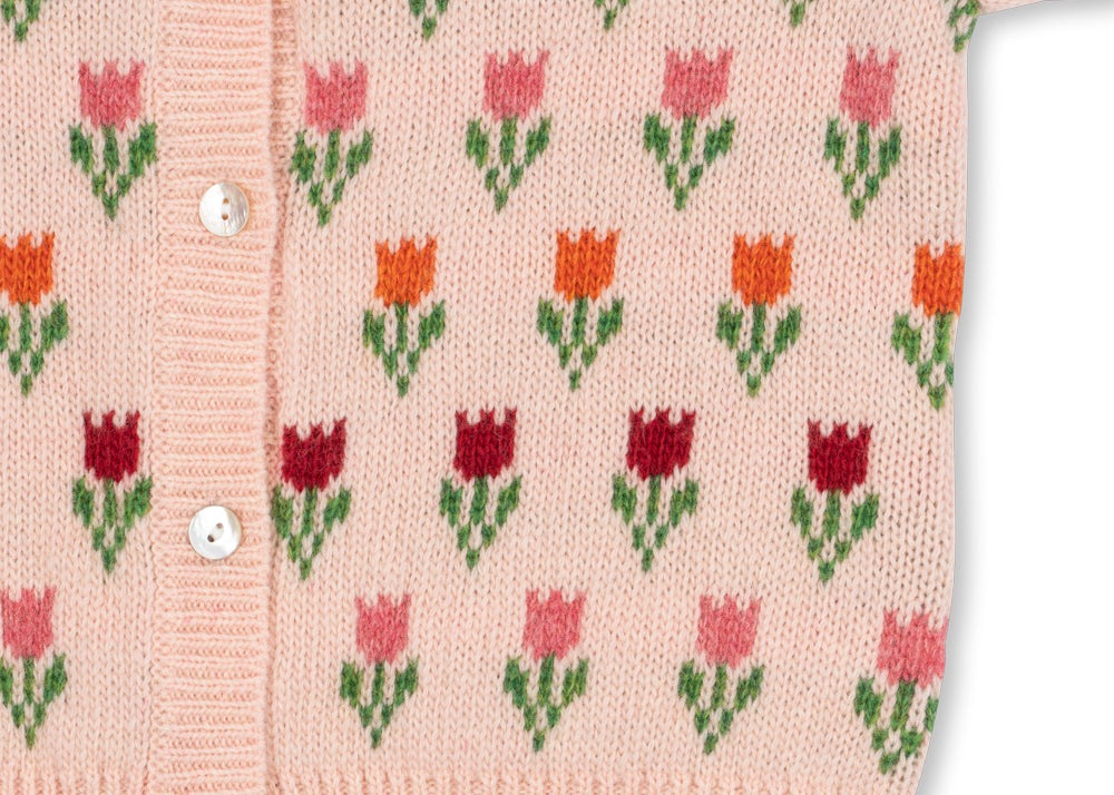Konges Sløjd A/S KNITTED CARDIGANS tulipe rose