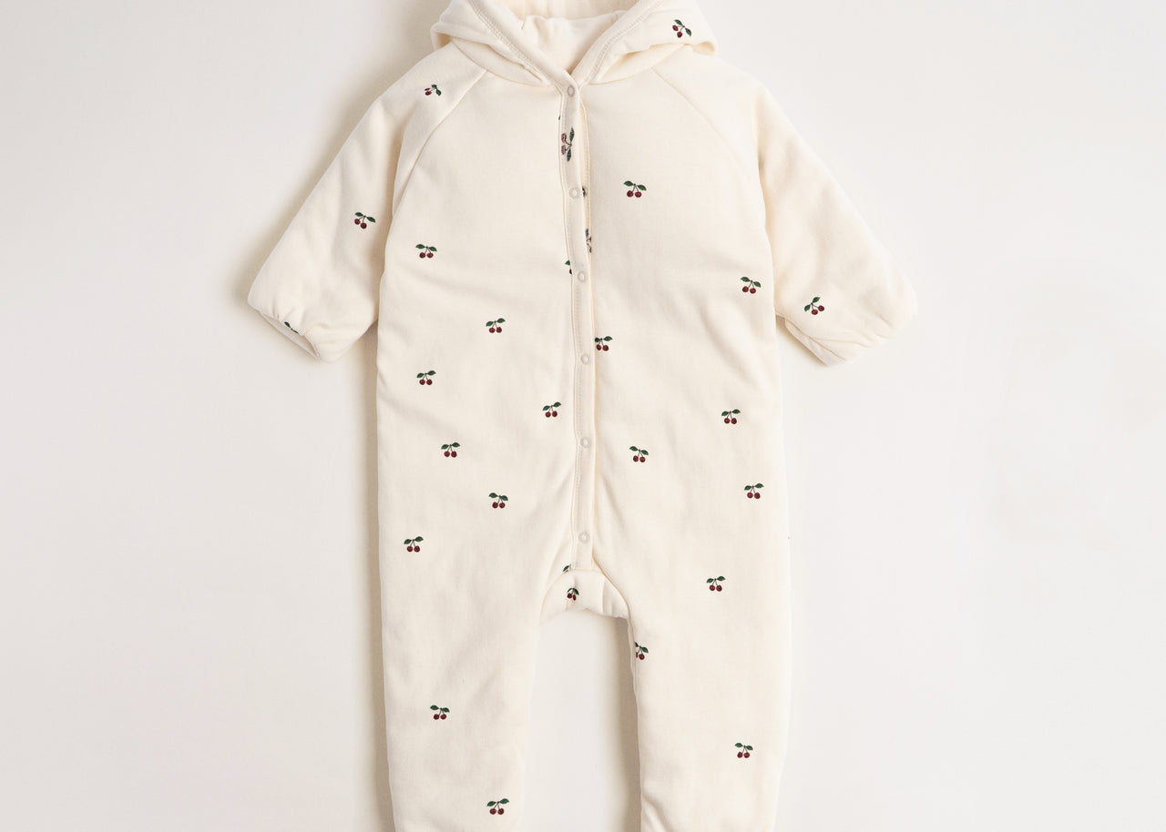 Konges Sløjd A/S PADDED ONESIES cherry