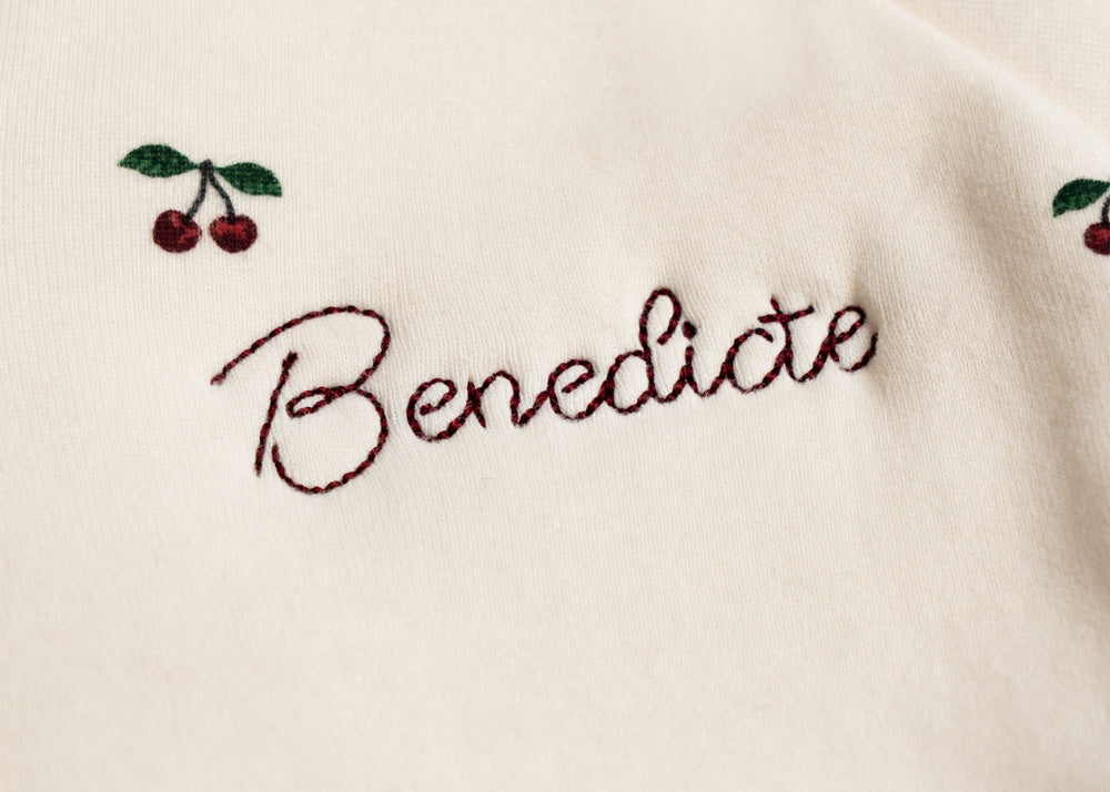 Konges Sløjd A/S PADDED ONESIES cherry