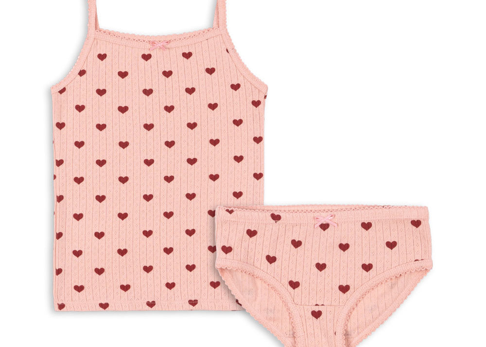 Konges Sløjd A/S Sous-vêtements amour rouge
