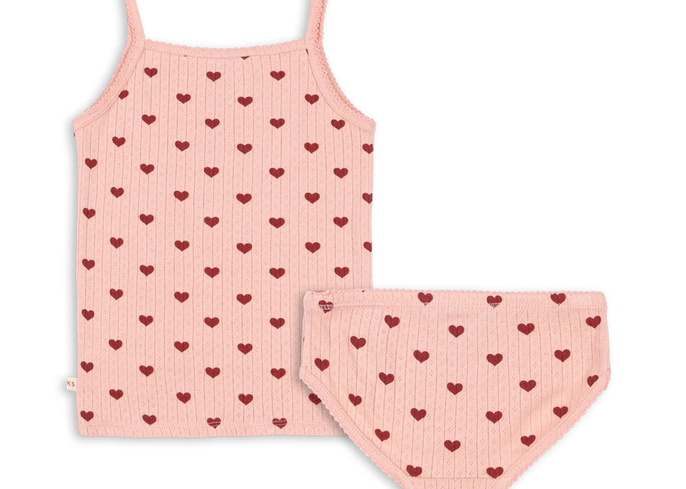 Konges Sløjd A/S Sous-vêtements amour rouge