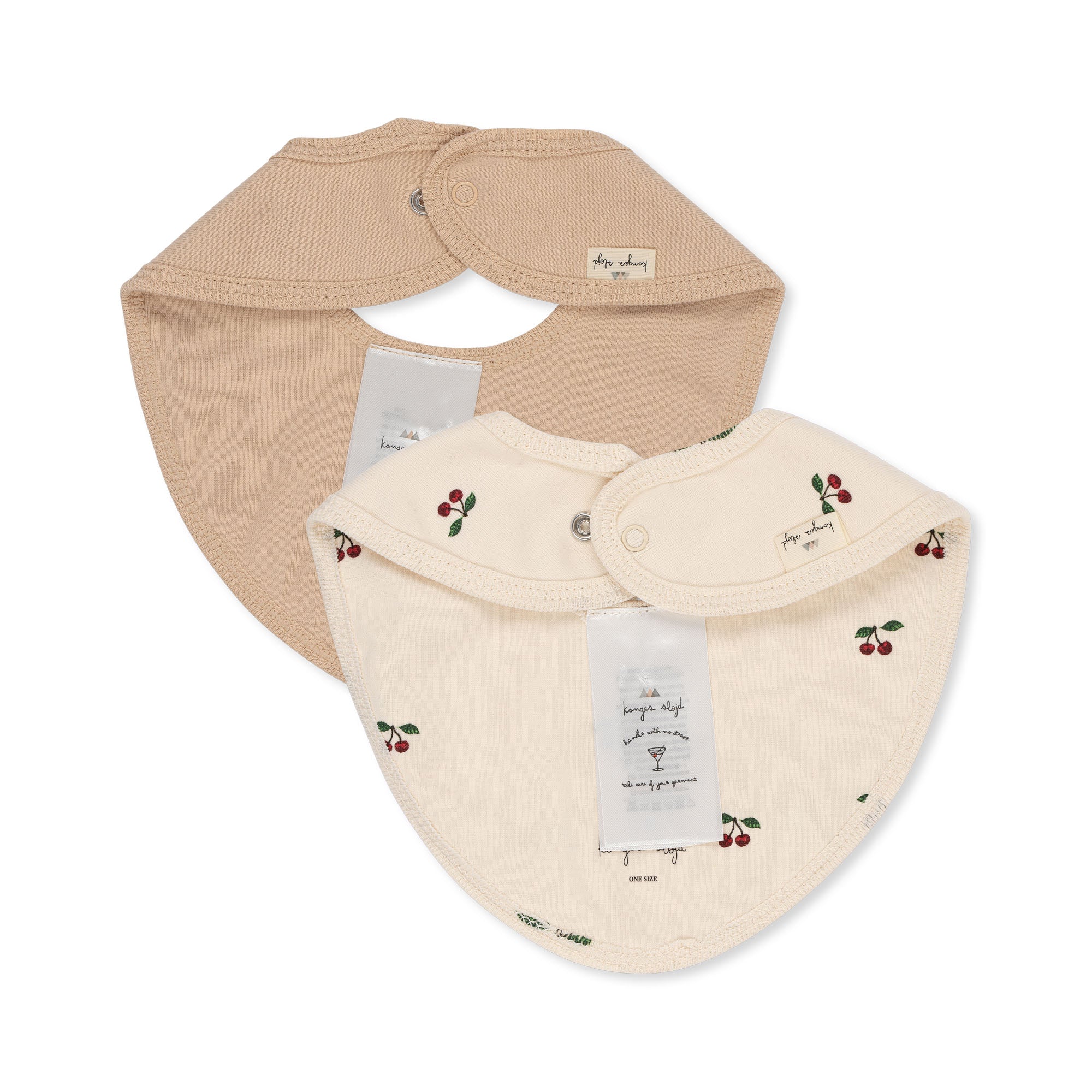 Konges Sløjd A/S Bandana bavoirs cherry