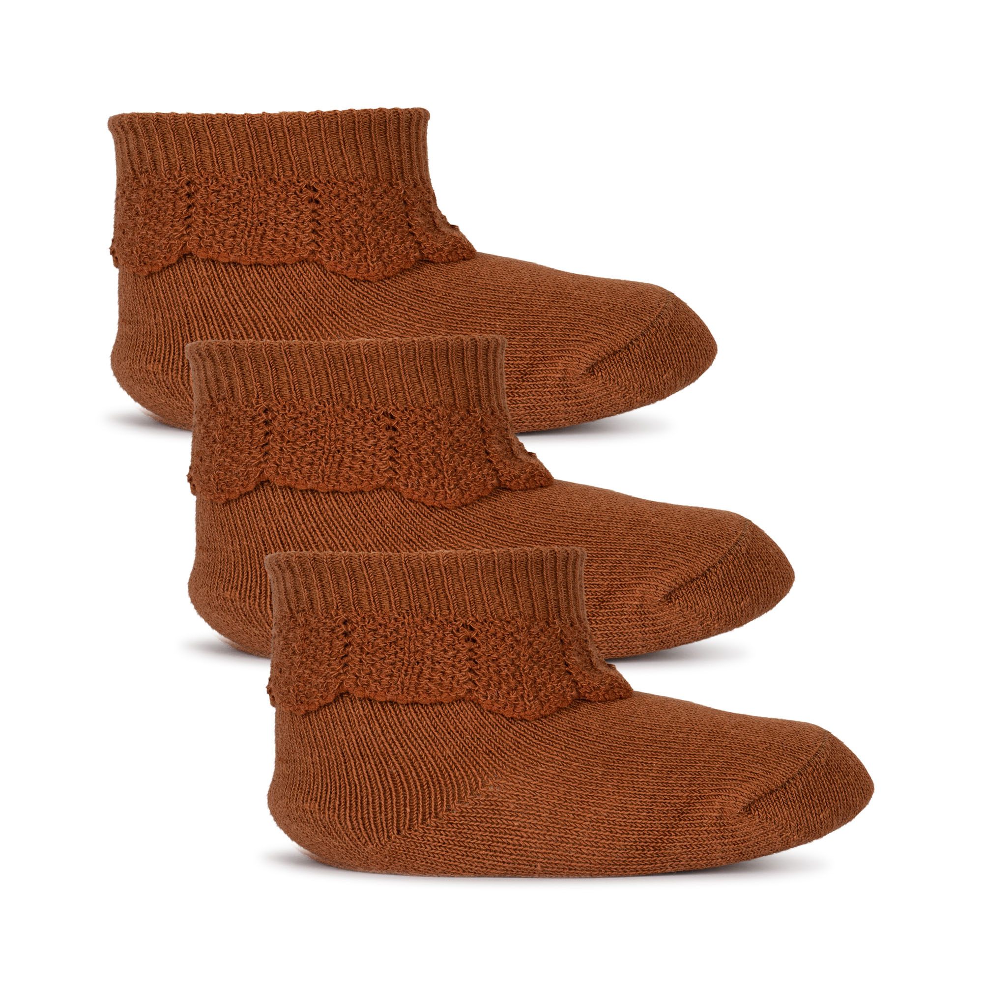 Konges Sløjd A/S Chaussettes leather brown