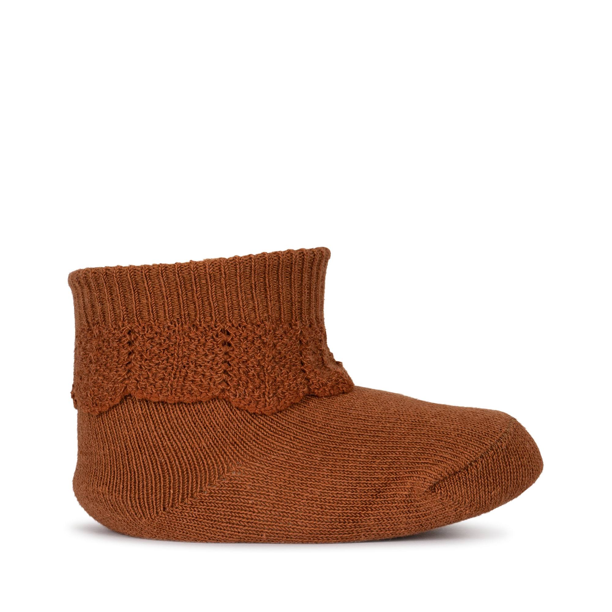 Konges Sløjd A/S Chaussettes leather brown