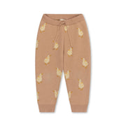 Konges Sløjd A/S Pantalons - Tricot maple sugar duckling