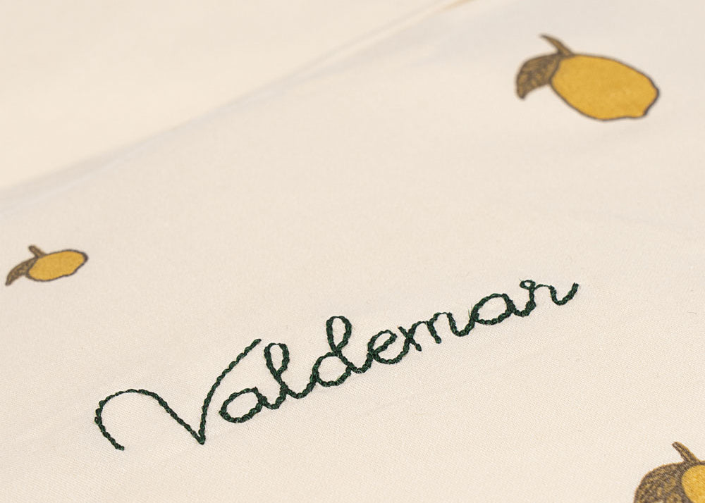 Konges Sløjd A/S JUNIOR BEDDING lemon