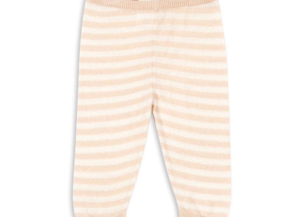 Konges Sløjd A/S Pantalons - Tricot cameo rose
