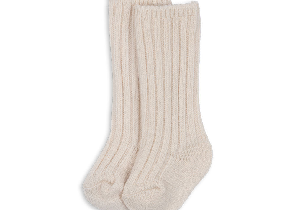 Konges Sløjd A/S Chaussettes off white melange