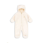 Konges Sløjd A/S Grenouillères avec capuche antique white