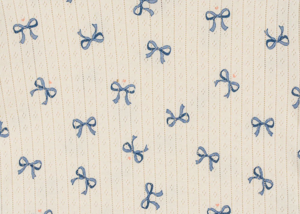 Konges Sløjd A/S Robes - Jersey bow bleu